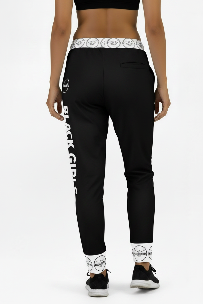 Black Girls Matter Jogger - Back