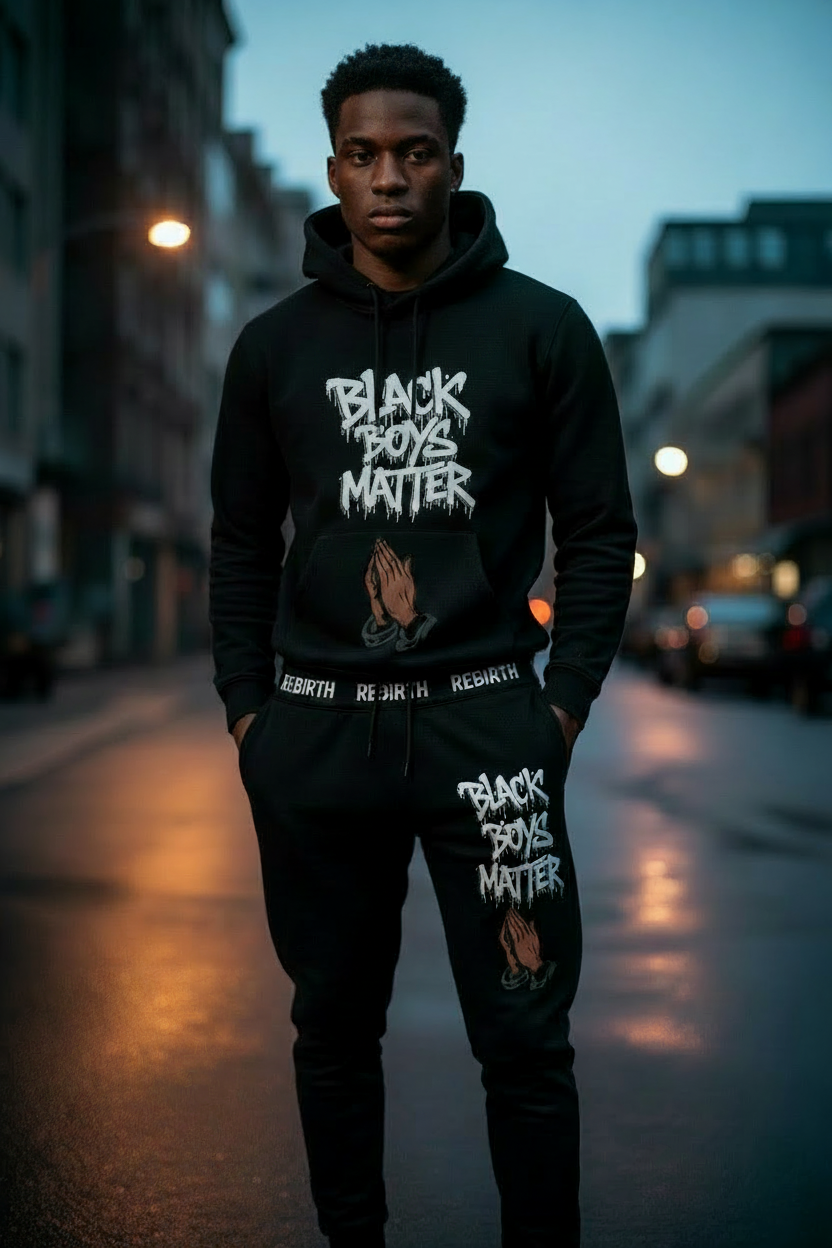 Black Boys Matter Joggers