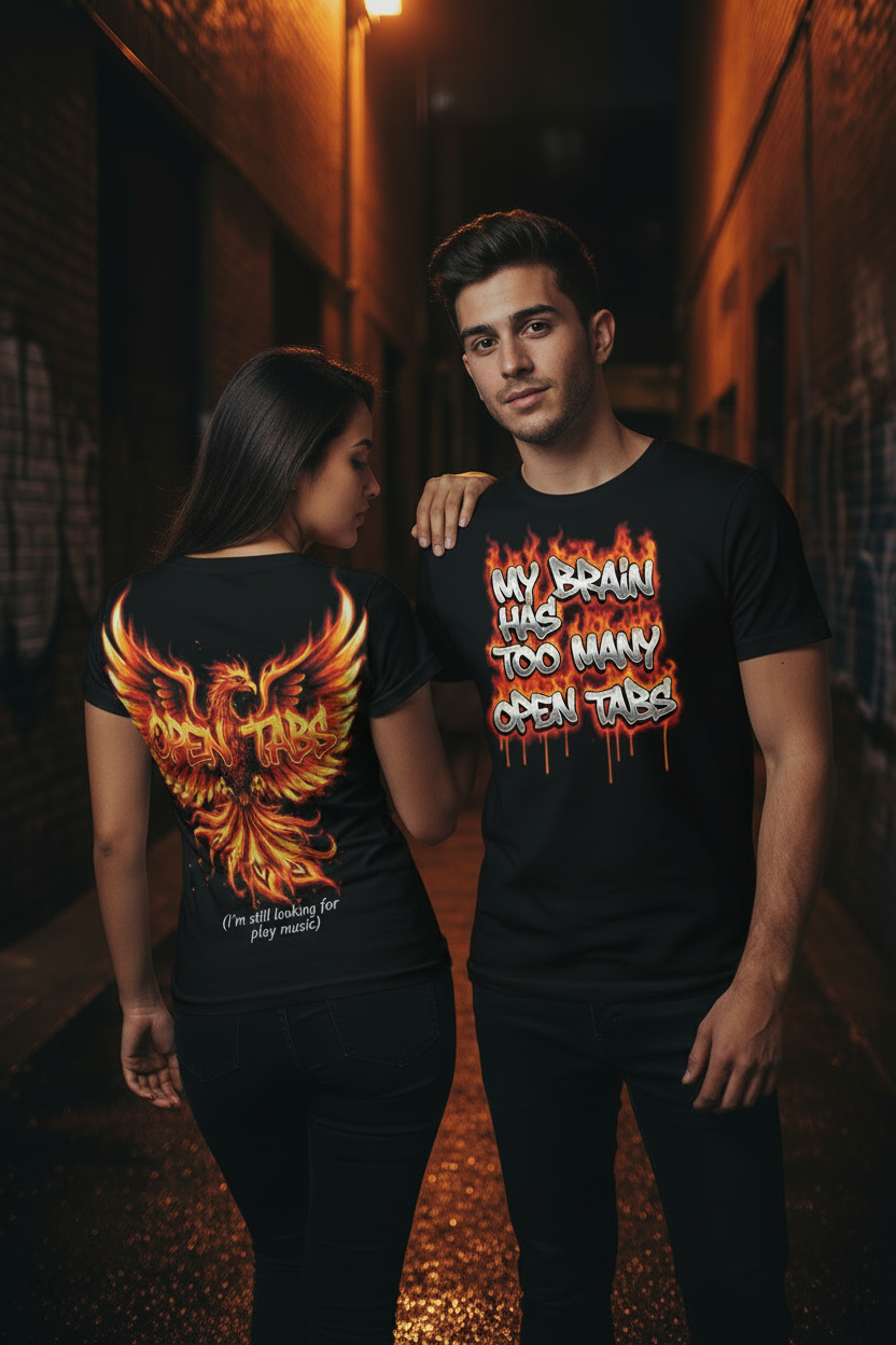 My Brain Has Too Many Open Tabs Tee